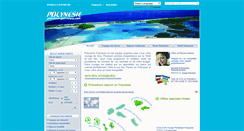 Desktop Screenshot of polynesie-polynesia.com